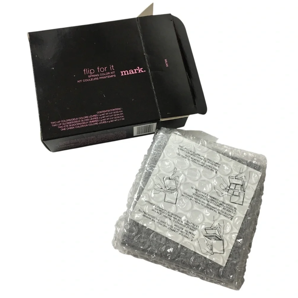 mark. Flip for It Milan Spring Color Kit Compact Eyeshadow Blush Lip Color RARE